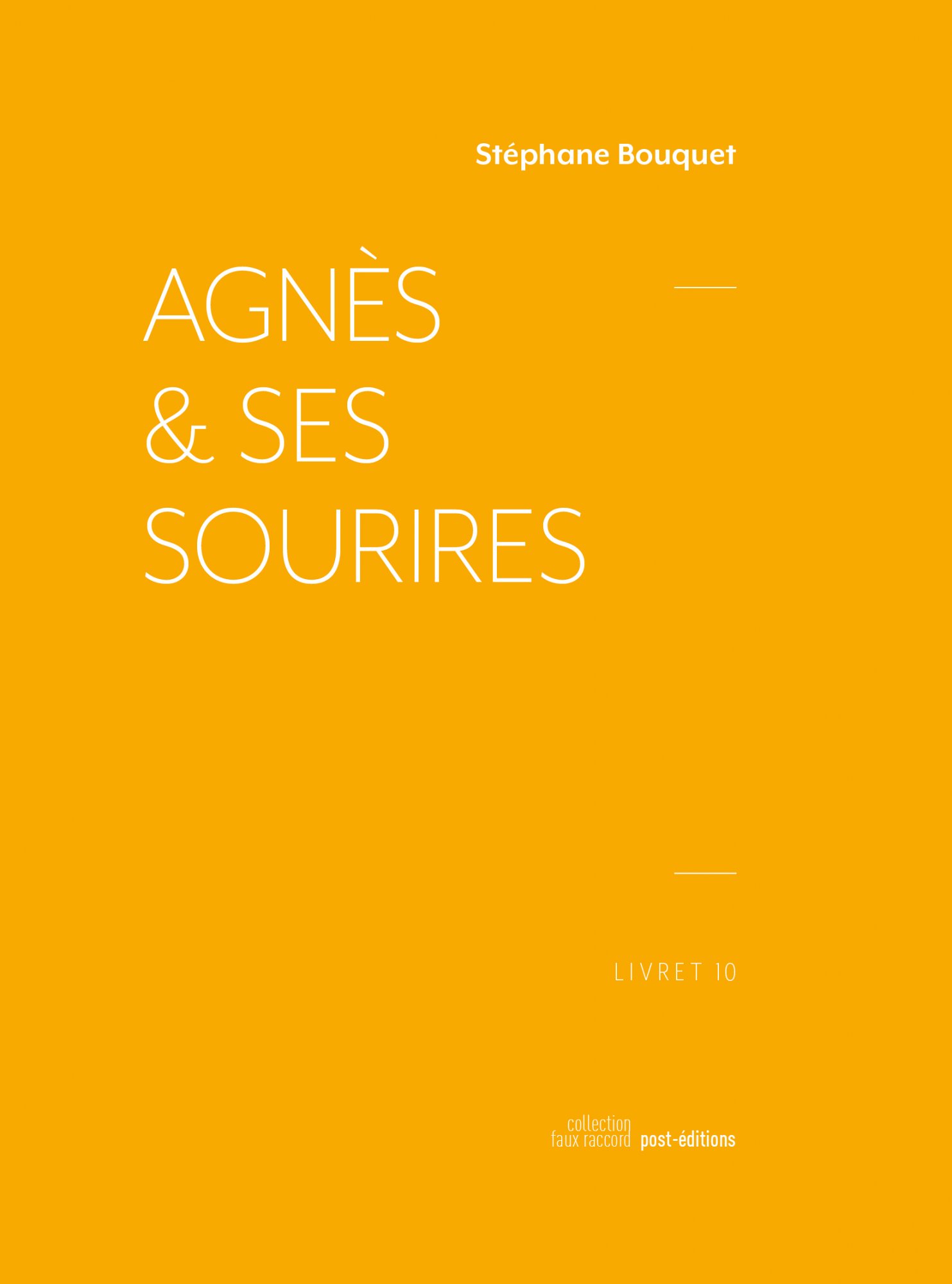 couverture de AGNES & SES SOURIRES